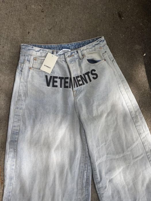 Джинсові Штани Vetements/ Ветмо/ Essentials/ Baggy/ Represent/ Лакост