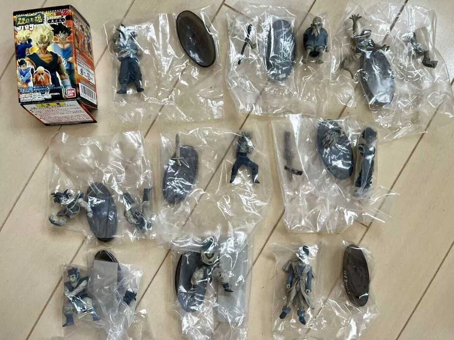 Dbz Super Modeling Soul Part 9 -  9 peças Monótonas