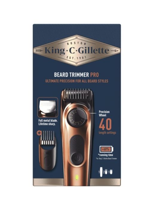 Электрический триммер  Gillette King C Beard Trimmer PRO