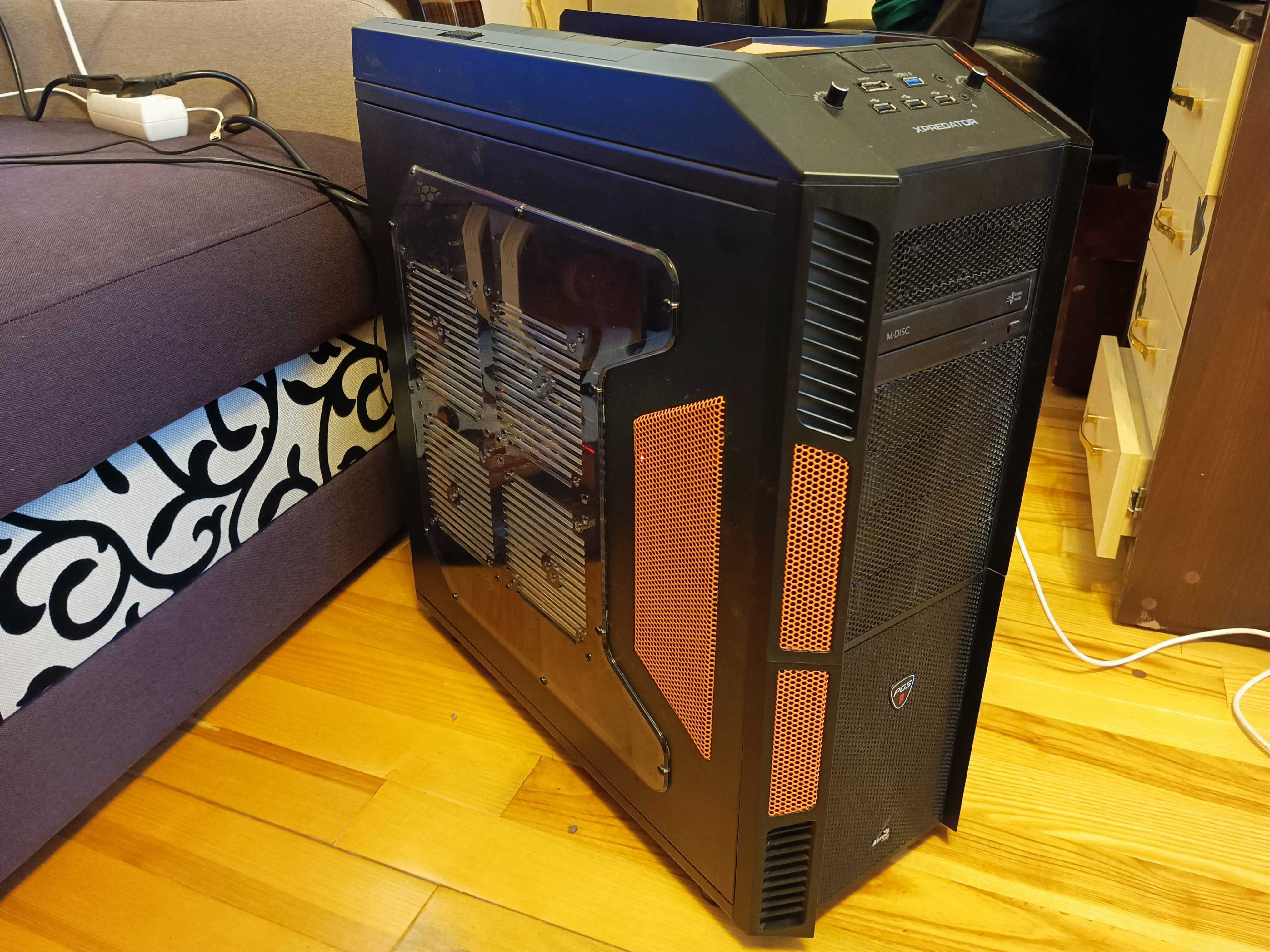 Ігровий комп'ютер I7-7700k + GTX 1070 + 32 Gb RAM (ПК, Компьютер): 24 ...