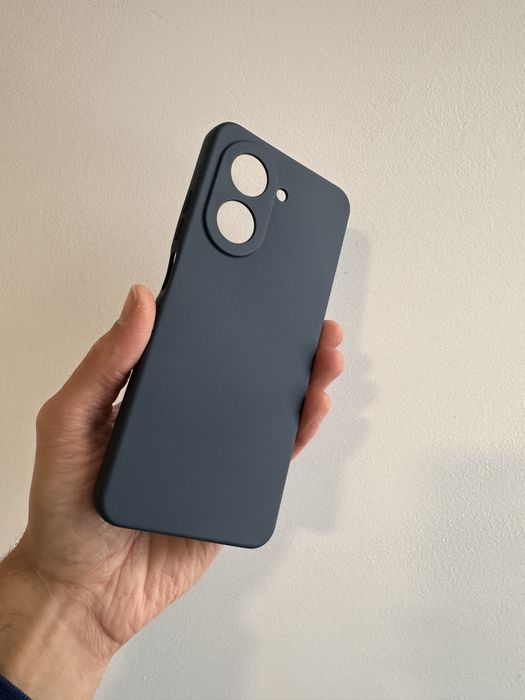 Etui plecki silikon granatowe do XIAOMI REDMI A5