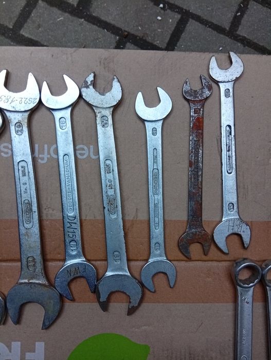 Gedore zestaw kluczy,klucze płaskie,oczkowe