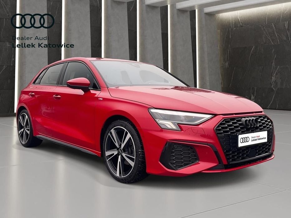 Audi A3 Sportback 3xS-line, Virtual, Kamera, S-Ttronic, Salon Polska, FV23%