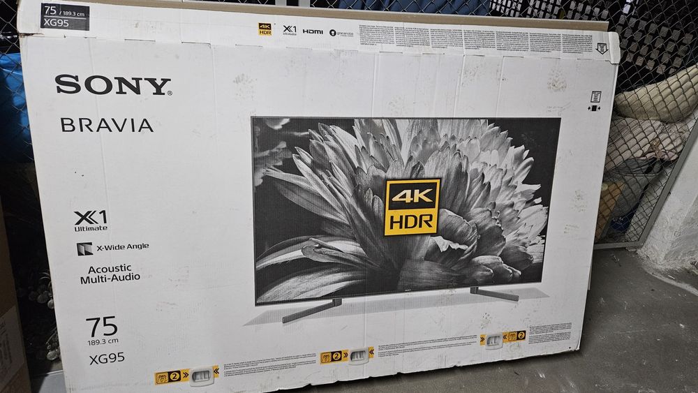 Telewizor SONY 75 cali uszkodzona matryca