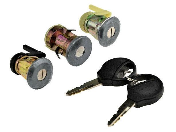 Canhões Portas + 2 Chaves Peugeot 206/206 CC (NOVO)