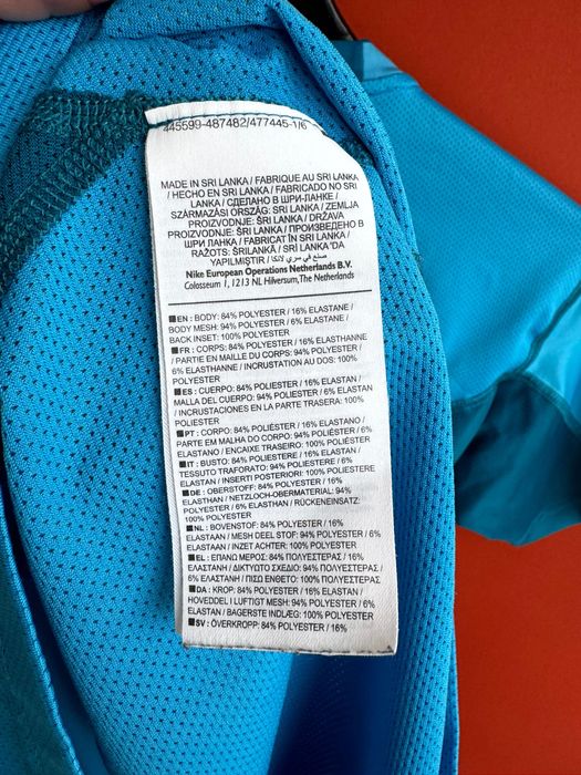 Nike Pro Оригінал чоловіча спортивна термо футболка рашгард розмір M