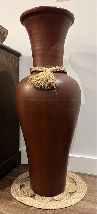 Vaso barro.Impecável.