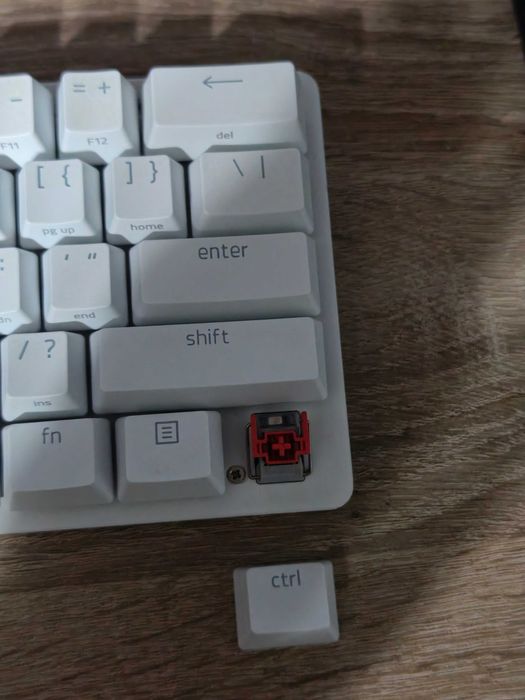 Razer Huntsman Mini 60% Optical Red Switch Biała