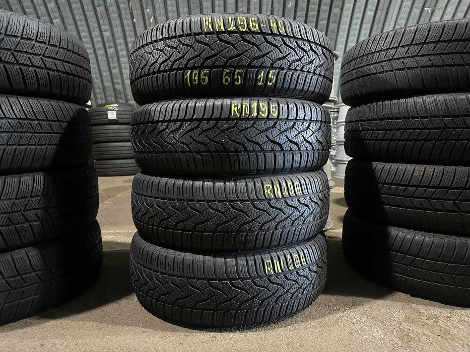 Вживані шини! ЗИМА 195/65 r15 парами і комплектами, різні бренди та моделі ВЕЛИКИЙ СКЛАД! 195 65 15