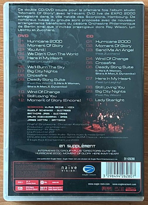Scorpions - Moment of Glory - Live - 2000 - DVD + CD