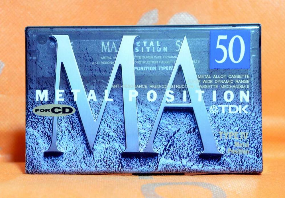 Аудио кассета TDK MA Япония METAL касета МЕТАЛЛ 79 82 86 88 90 92 93