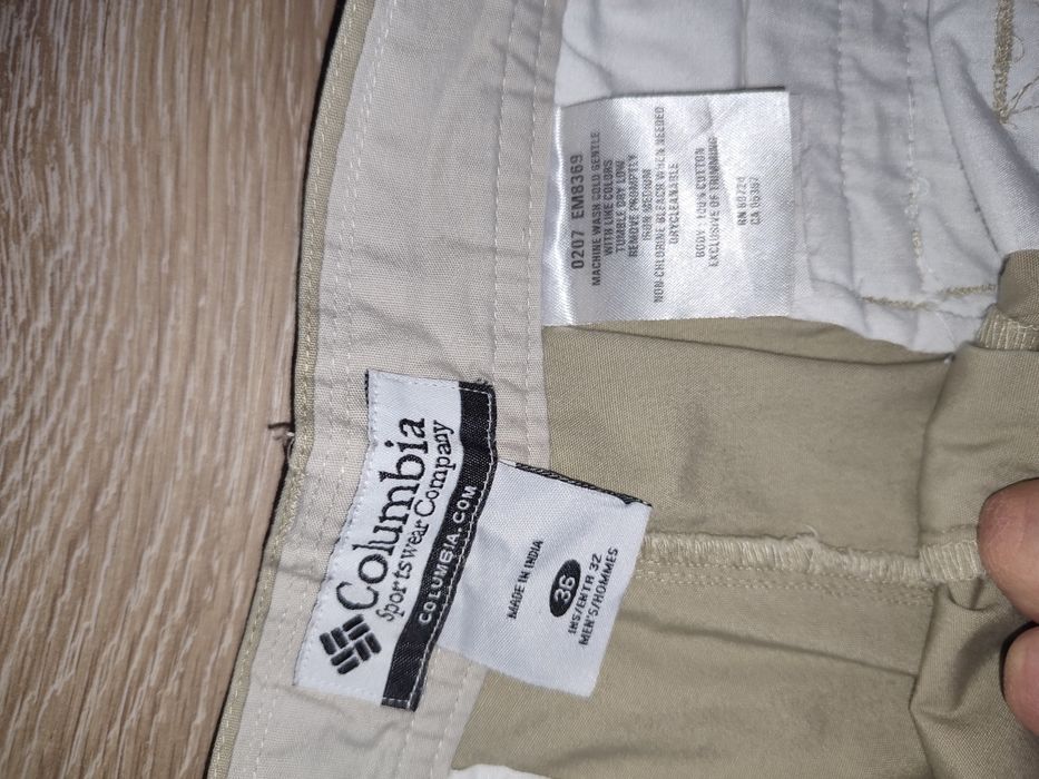 Spodnie chinos proste straight fit Columbia