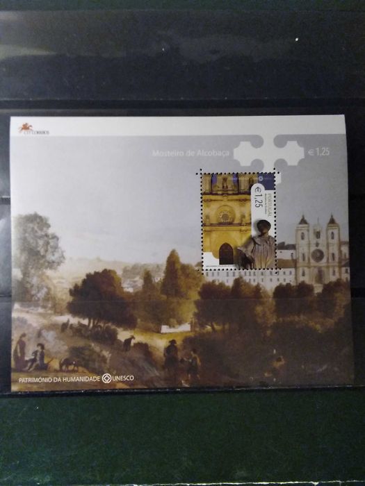 2002 Bloco Património Novo MNH **