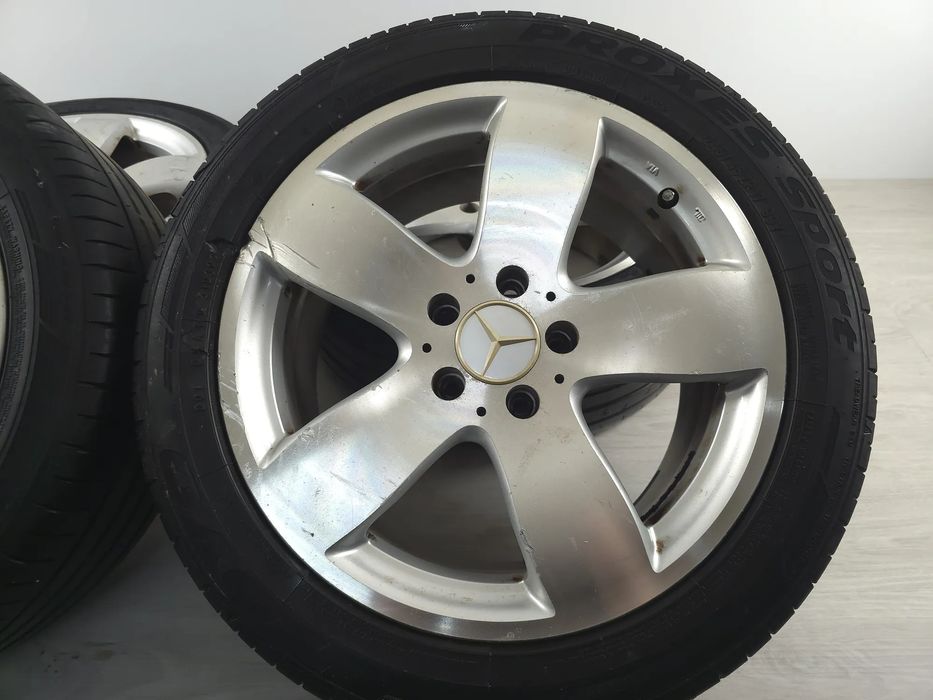 Conjunto de jantes 17 Mercedes 5x112 8J ET 35