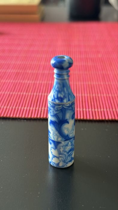 Cachimbo pequeno vintage cerâmica
