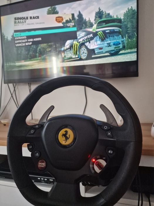 Volante PS4 PS5 PC com pedais