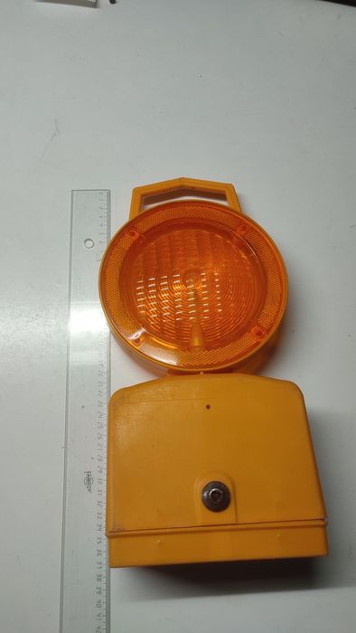 Luz de sinalização amarela