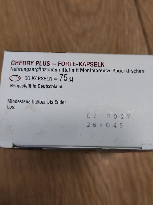 Cherry plus ekstrakt z wiśni