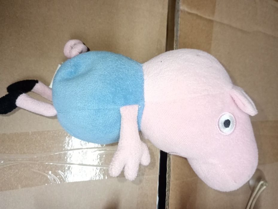 Świnka Peppa maskotki Tata Świnka George