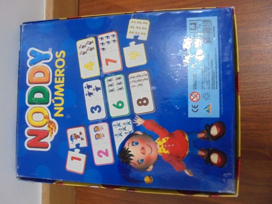 Puzzle Noddy - 1 ao 9, da Majora