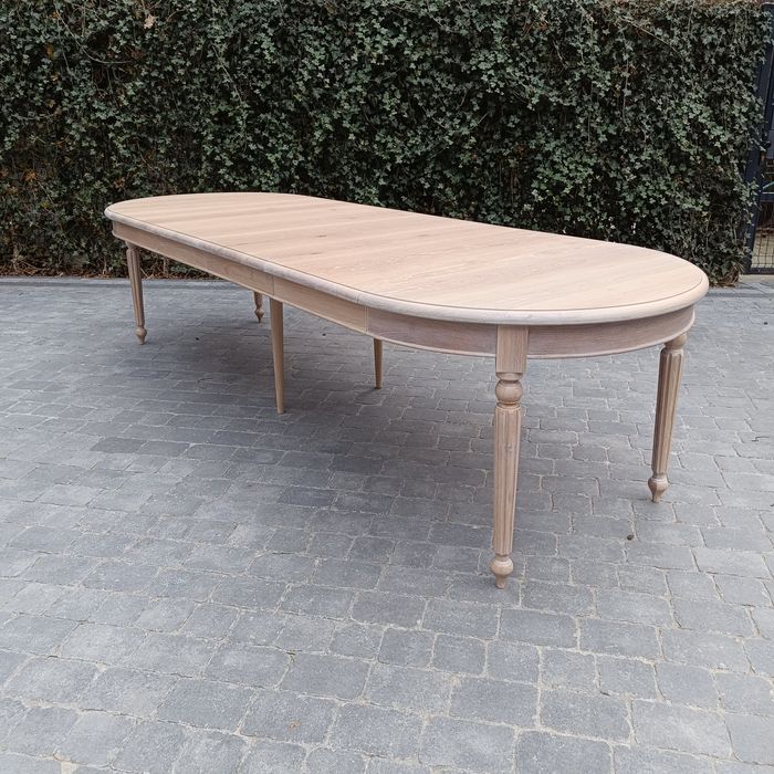 Stół dębowy rozkładany do 500 cm lity dąb