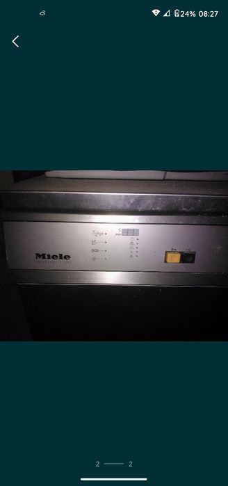 Zmywarka miele uszkodzona