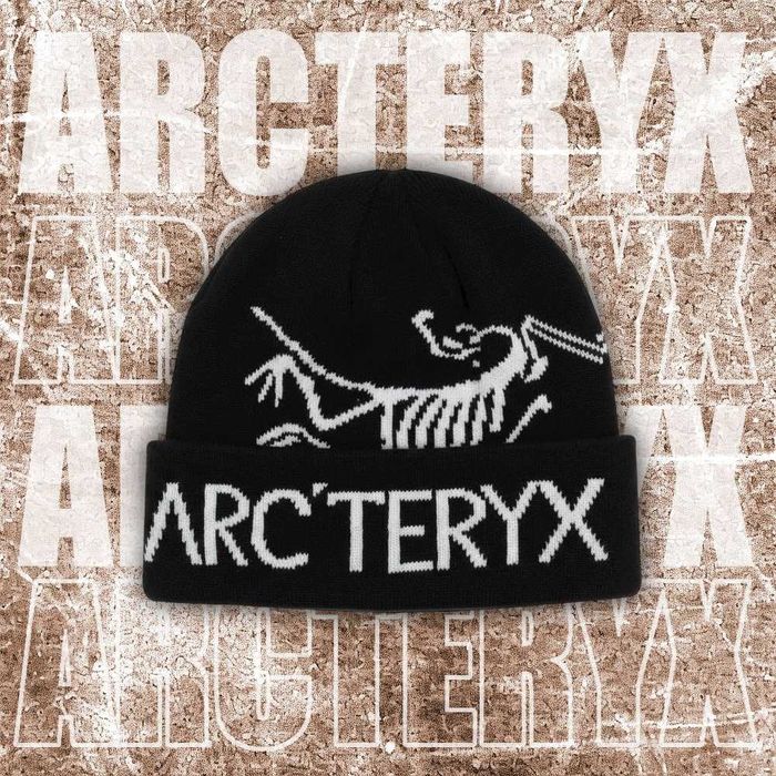 Мужская шапка Arcteryx polo Nike stone island, Наложка