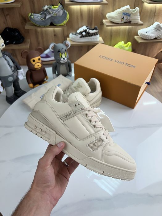 Кросівки Louis Vuitton LV Trainer Triple Beige