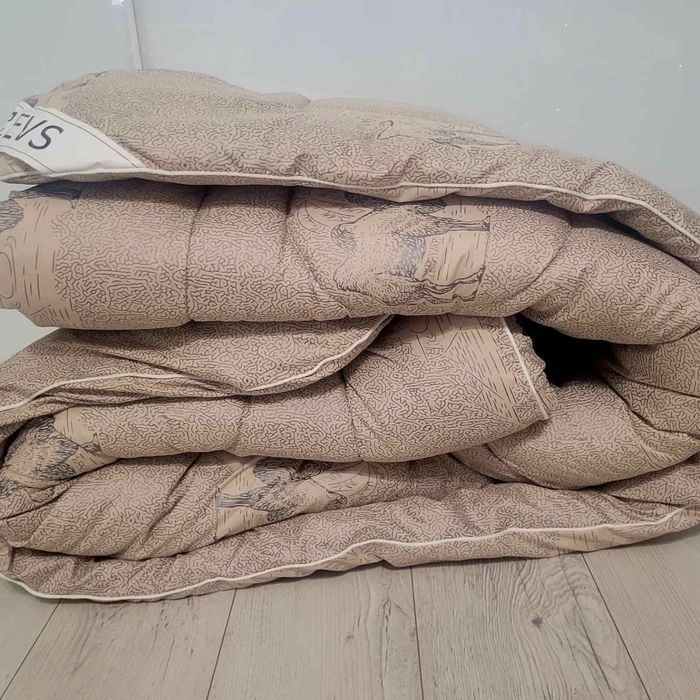 Ковдра з Верблюжою Шерстю.Зимова.Тепла.Одеяло