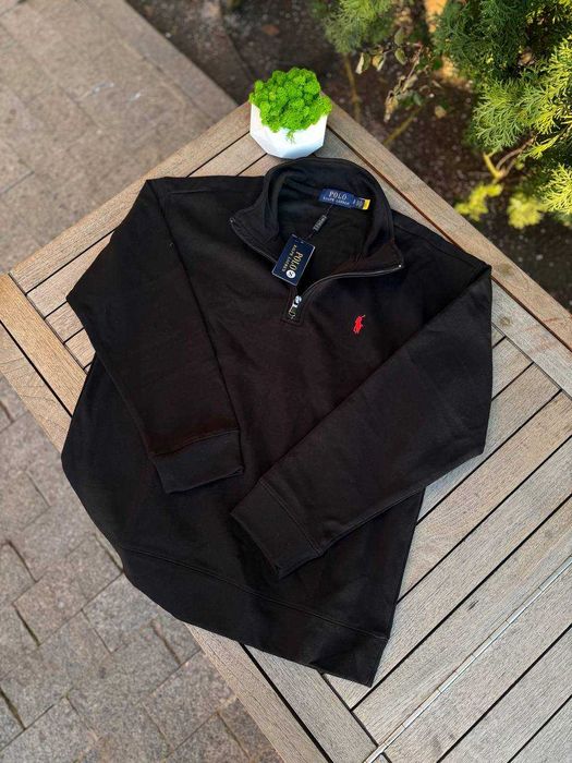 Полузамок Polo Ralph Lauren чорний / Полузамок Поло Ральф Лаурен мужской