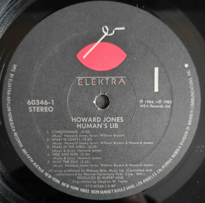 Howard Jones – Human's Lib EX USA
