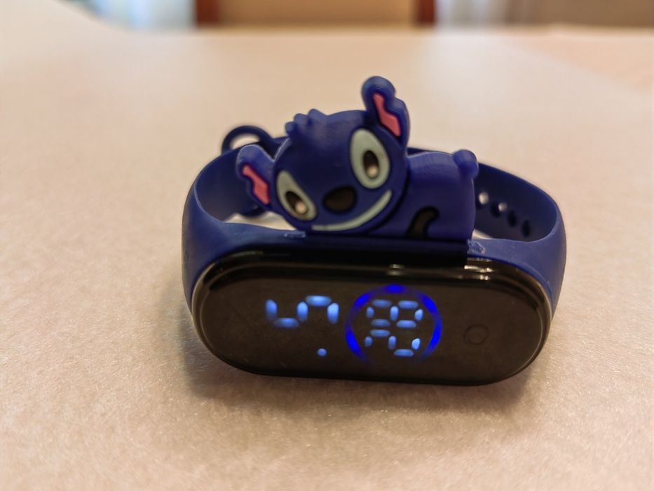 Relógio digital Stitch para criança