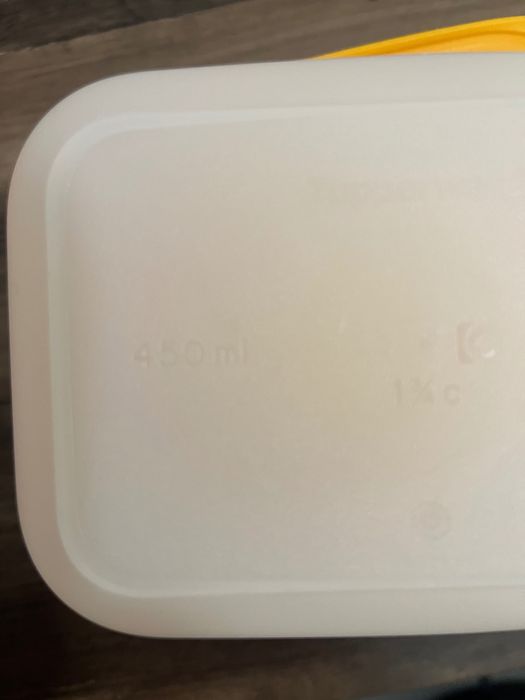 Caixa Tupperware para congelador
