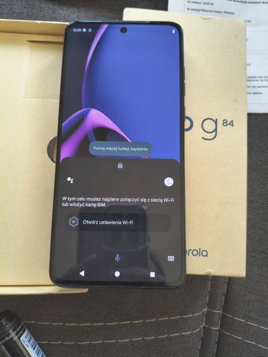 Motorola g84 5g telefon komórkow (Rezerwacja)