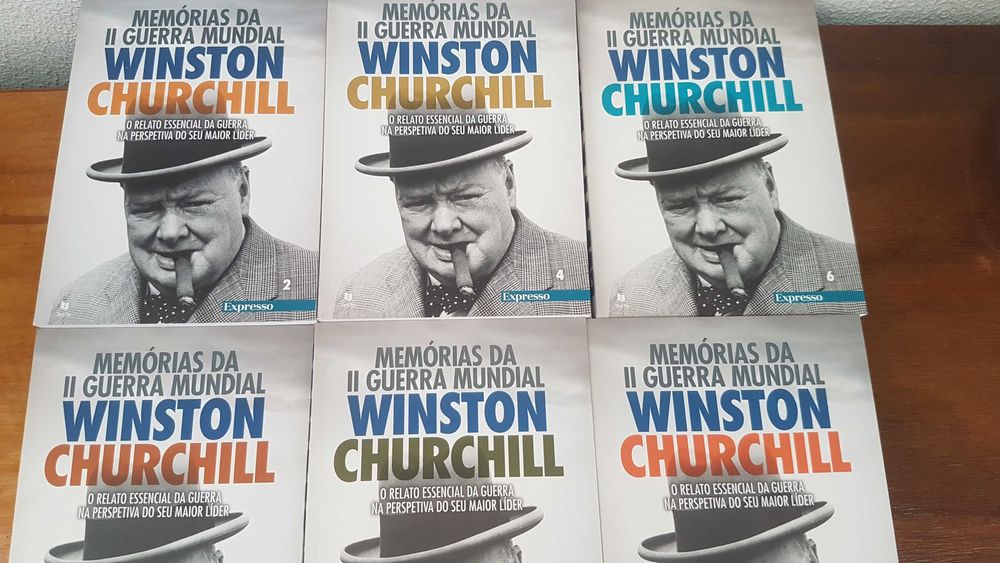 Memórias da II Guerra Mundial - 8 volumes