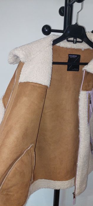 Casaco de pelo da Pull & Bear