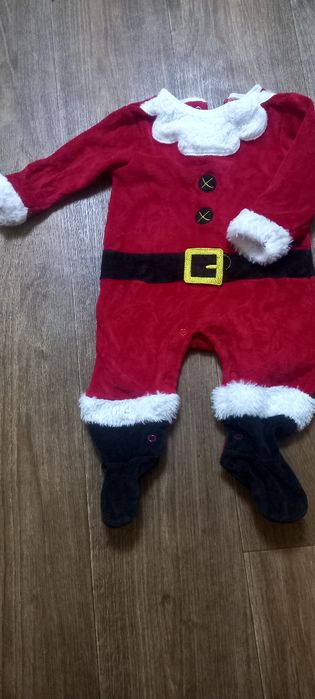 Костюм Санта Клауса,  новогодний на ребёнка 7-12мес , фотосессия