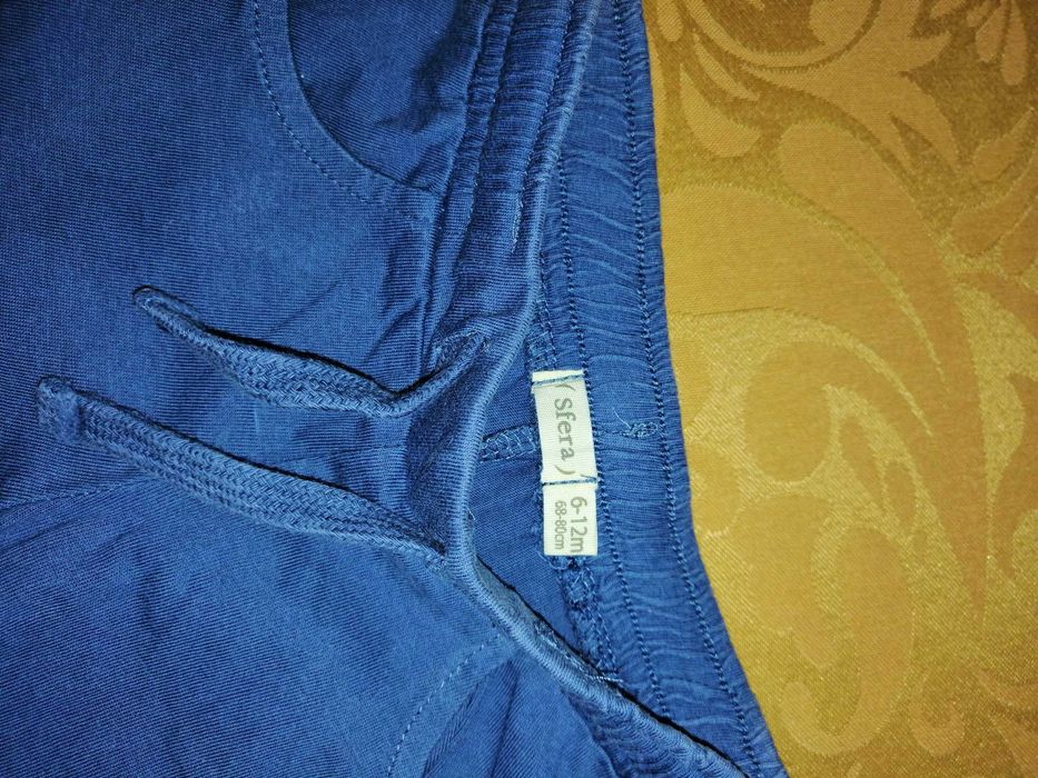 T-shirt + calções, Sfera, 6-12 meses