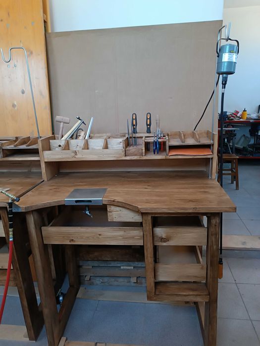 Bancada de ourives, joalheiro