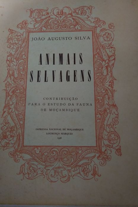 Animais Selvagens Fauna de Moçambique