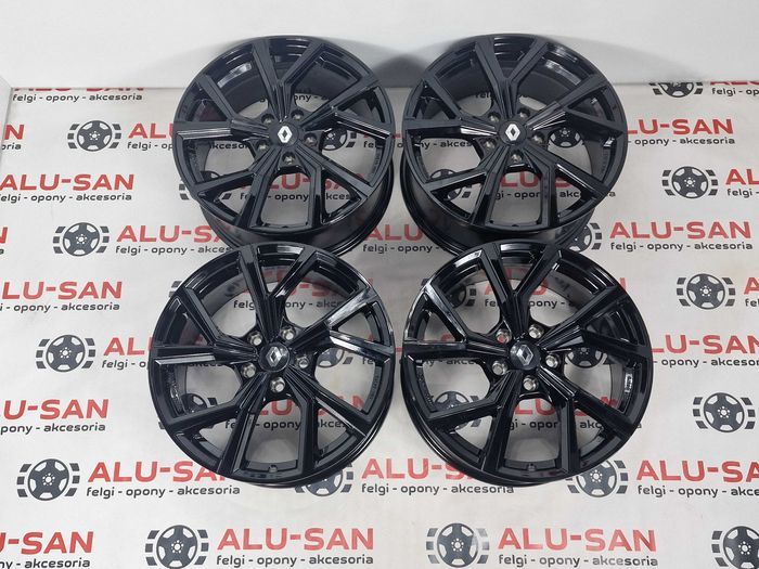 NOWE alufelgi RENUALT 18" 5x114,3 Laguna Talisman Megane - Czarne