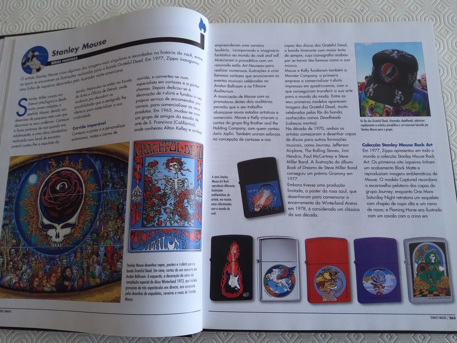 22326#Livro sobre Isqueiros ZIPPO tem 480 páginas ilustradas