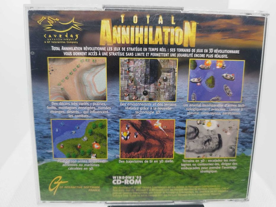 Total Annihilation PC CD-ROM 2CD