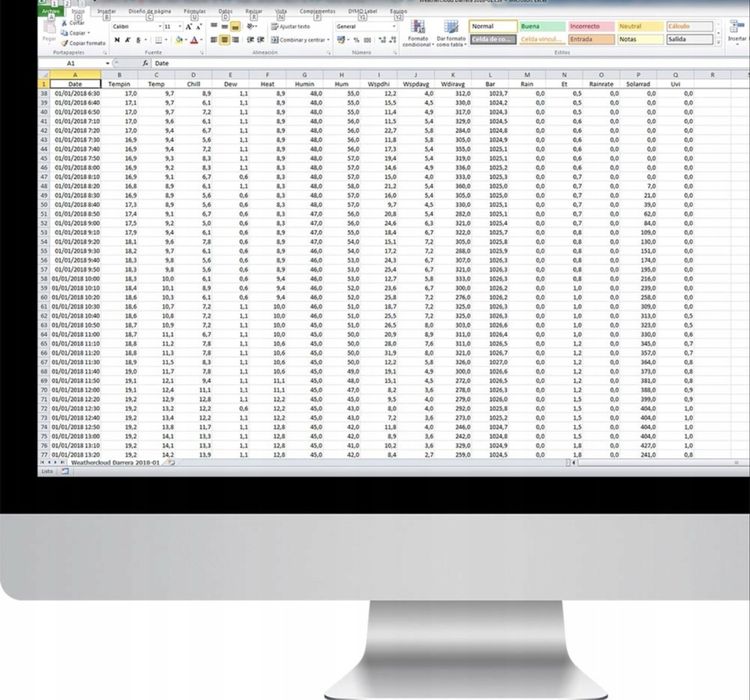 Zewnętrzna Stacja Pogody Meteo 7w1 WiFi WeatherCloud