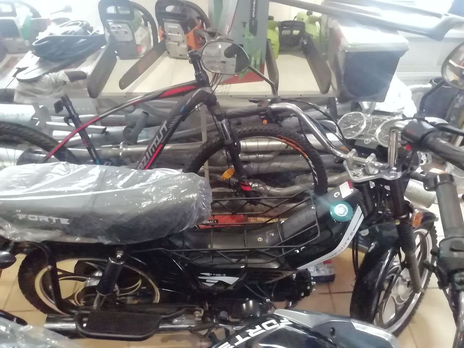 Мотоцикл ALFA FT125-2 FORTE чорна