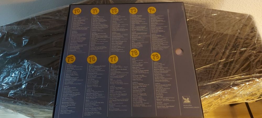 colecção vinil the sensational 70'