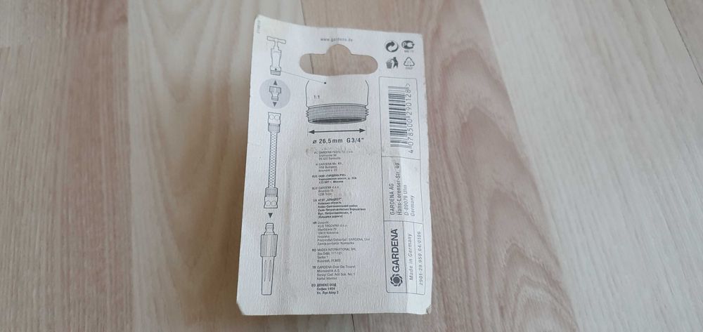 Przyłącze kranowe Gardena Nowe G ¾ 26,5 mm
