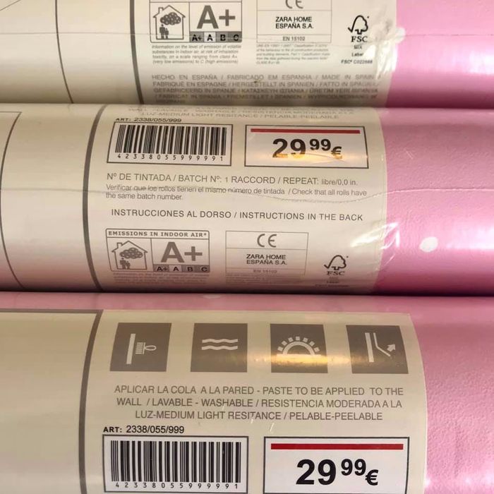 Papel de parede ZARA HOME