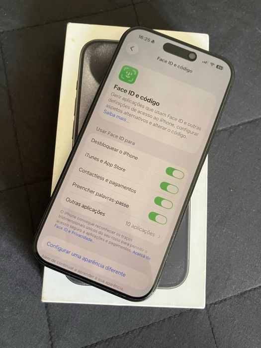IPhone 15 Pro Como novo 128Gb