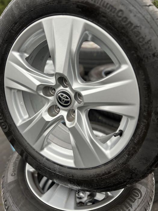 Komplet alufelg 5x114.3 17”